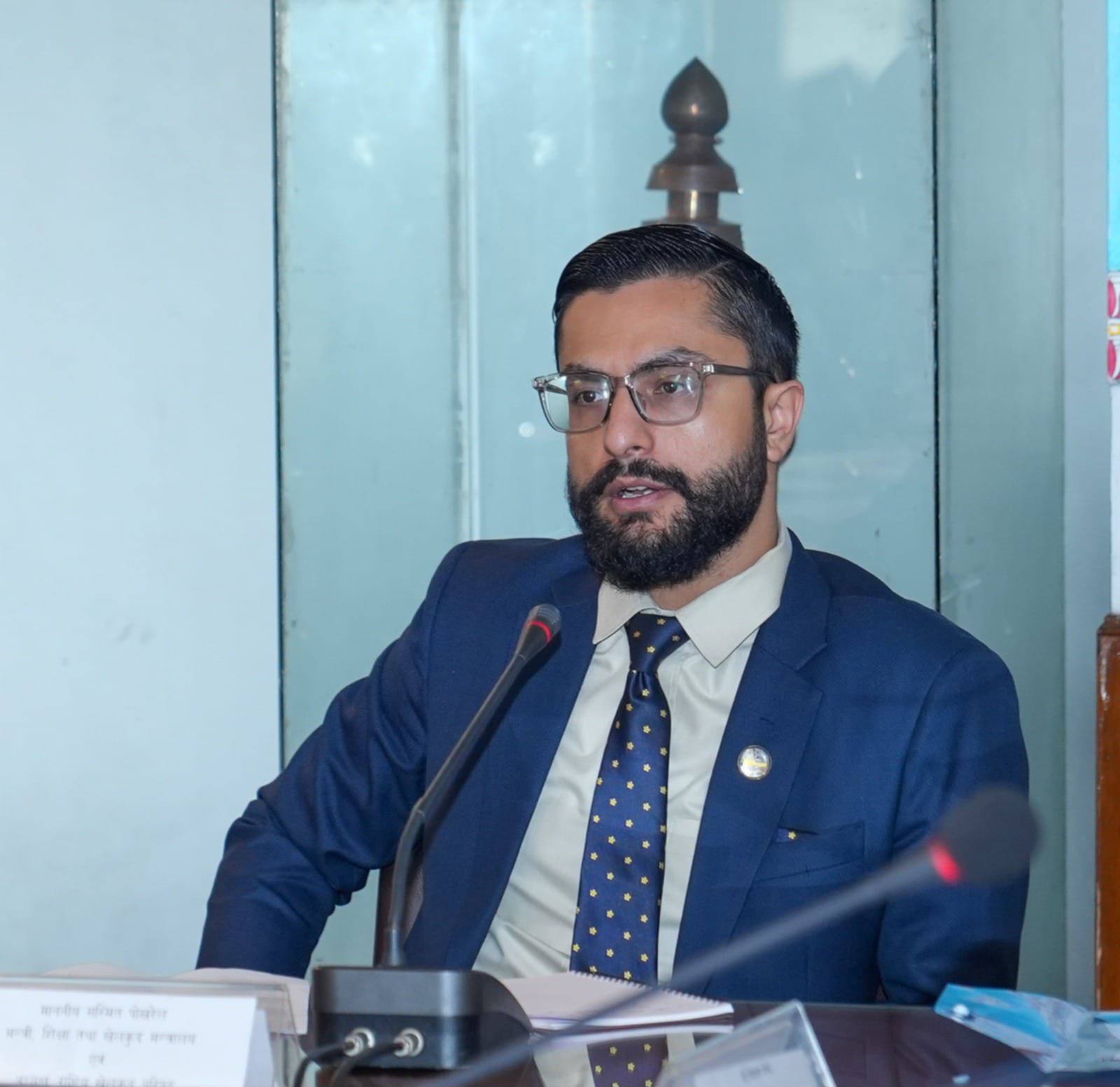 भ्रामक प्रचारले शिक्षा सुधारको उद्देश्य रोकिँदैनः शिक्षामन्त्री पोखरेल