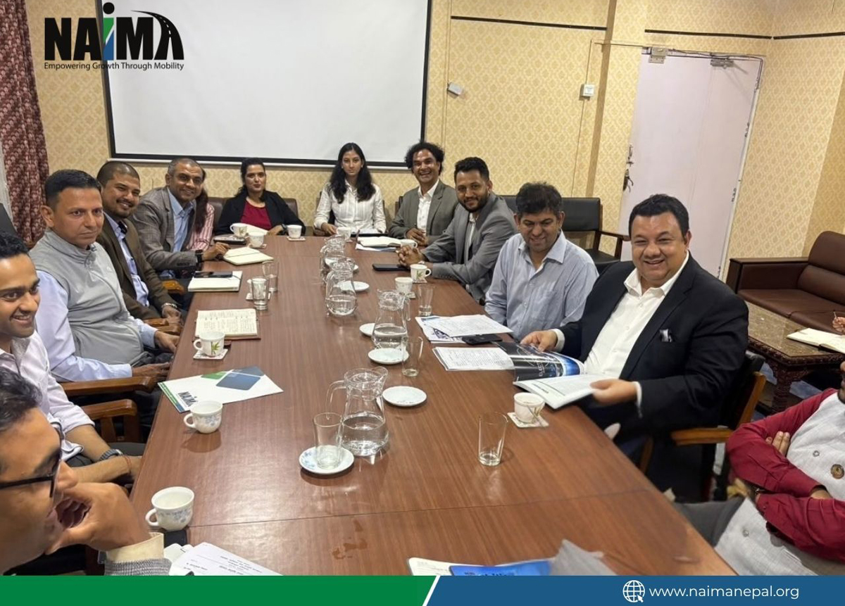 एजेन्सी दर्तासम्बन्धी नियम व्यवसायमैत्री बनाउन अटोमोबाइल इम्पोर्टर्स एन्ड म्यानुफ्याक्चरर्स एसोसिएसनको आग्रह