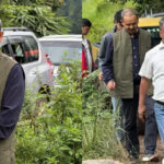 विज्ञ टोलीसहित कांग्रेस सभापति गगन थापा बाढी प्रभावित रसुवामा