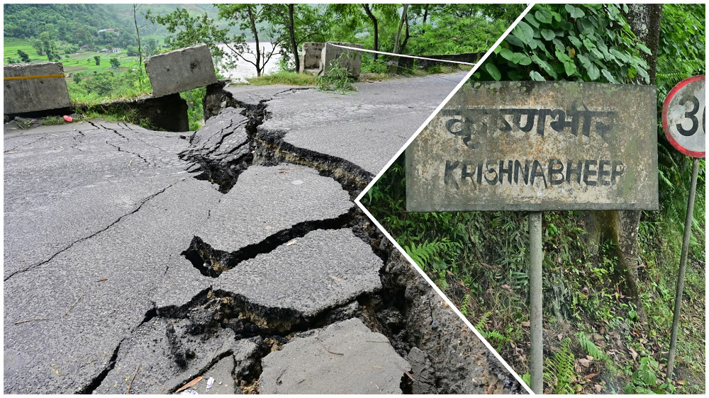 कृष्णभीरको अवरोधले लमजुङ-काठमाडौं यात्रा प्रभावित