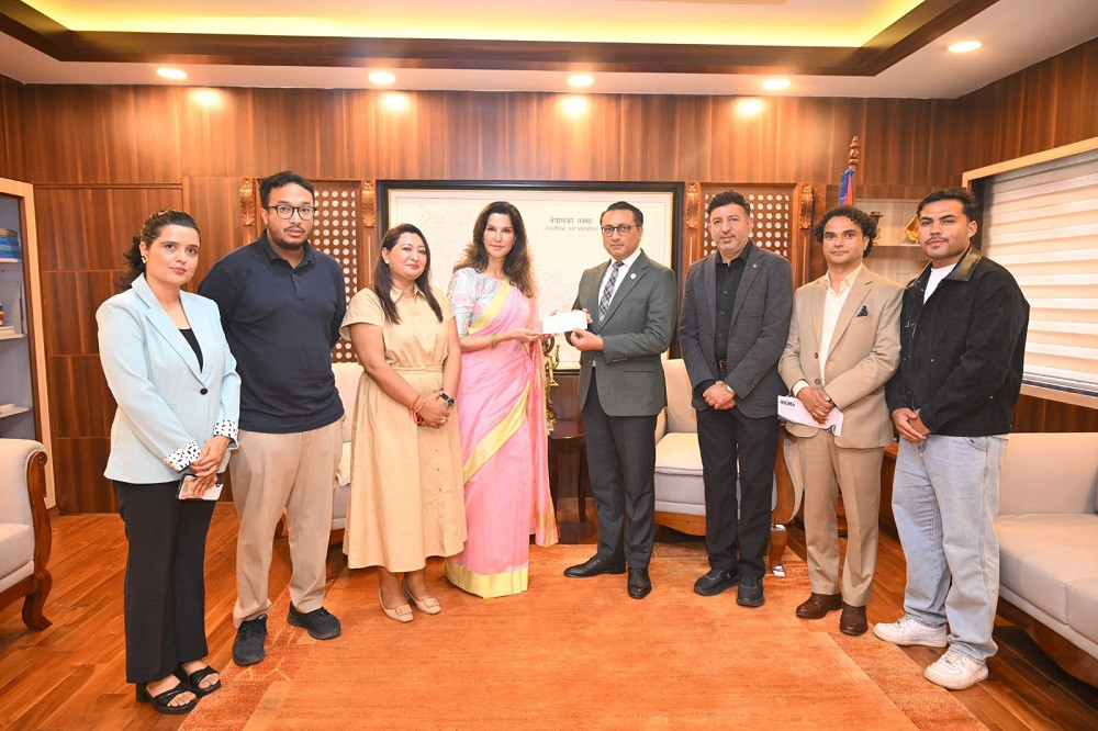 भोटेकोशी बाढीपीडितका लागि नाइमाले गर्‍यो ५० लाख सहयोग