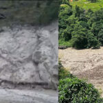 भोटेकोशी बाढीपछि नेपाल–चीन सीमा क्षेत्रमा पुनः राष्ट्रिय झण्डा फहराइयो