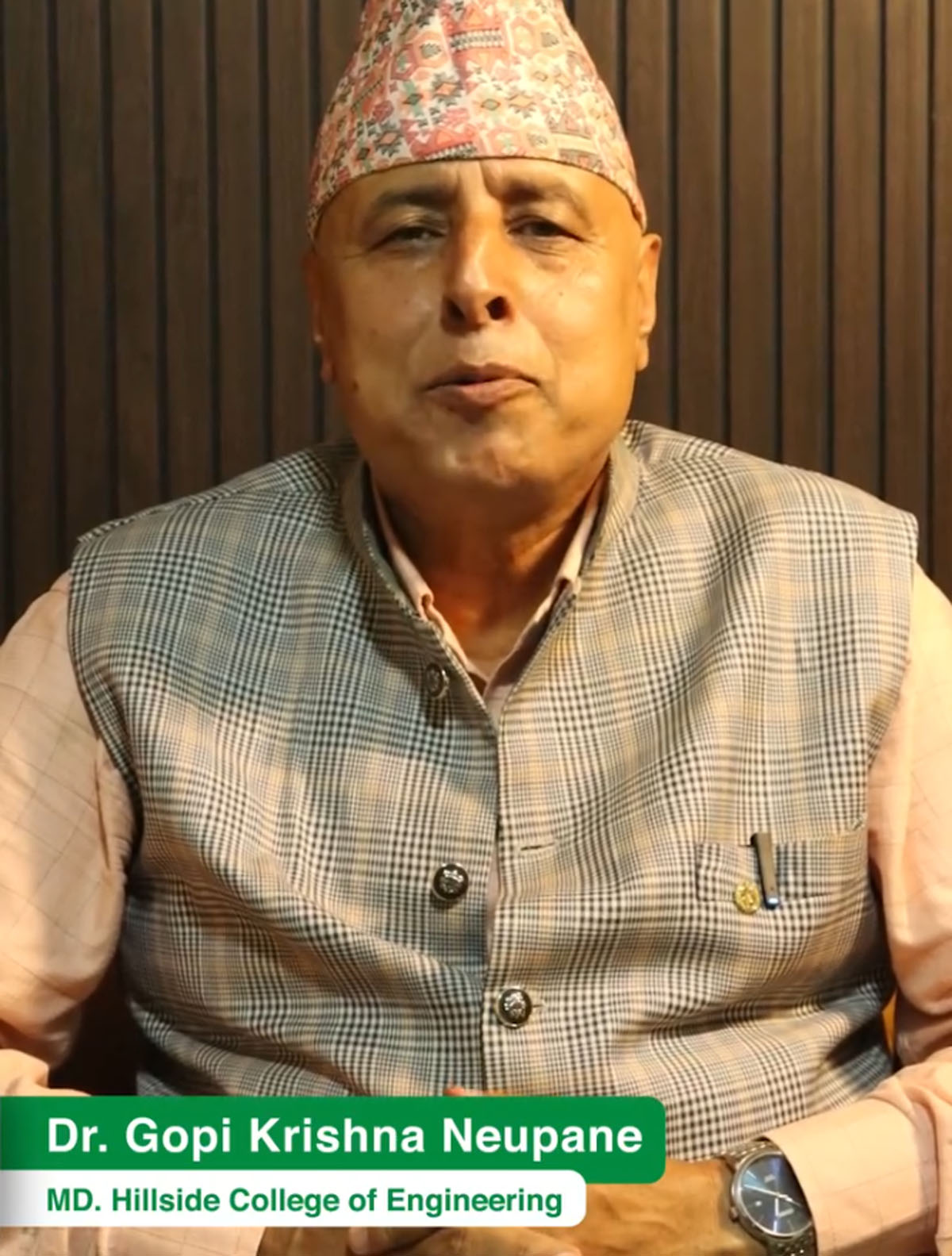 ‘ई–वेष्ट डाइलग-२०२६’ कार्यक्रमको बारेमा डा. गोपीकृष्ण न्यौपानेको सार्वजानिक आव्हान (भिडियो)